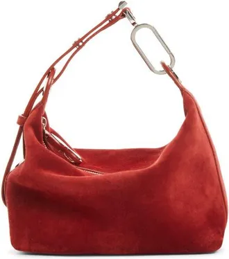Christian Louboutin Flo Suede Pouch in R947 Empire at Nordstrom