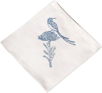 French Home Set Of 4 Sugarbird Napkins