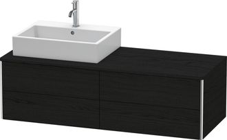 Duravit Lavabo Consola Duravit Xsquare, Suspendido, 4 Cajones, Lavabo A