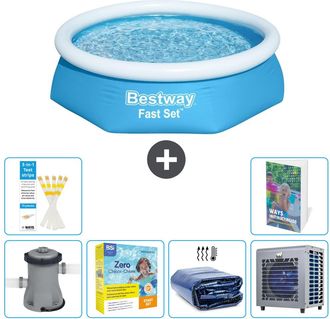 Bestway Piscina Bestway Fast Set Redonda - 244x61 Cm - 7-piezas S331