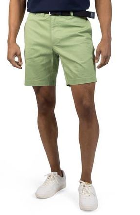 Tailorbyrd Stretch Cotton Performance Shorts in Moss Green at Nordstrom Rack, Size 36