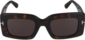 Tom Ford Stijlvolle zonnebril Ft 1188 52E - unisex - Zonnebrillen - Bruin - 50 MM - Accessoires