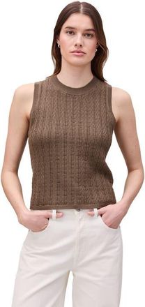 Richer Poorer Inc. The Canyon Cotton Knit Tank in Stone Grey at Nordstrom, Size X-Large
