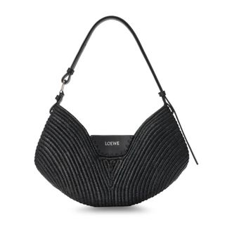 Loewe Swing Bag - Dames - Schoudertassen - Zwart - ONE Size - Leer - Tassen