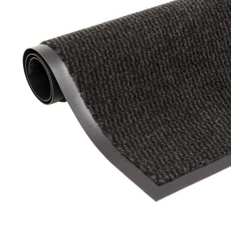 Berkfield Home Dust Control Mat Rectangular Tufted 120x180 cm Black