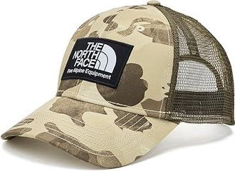 The North Face Mudder Trucker Baseball Caps Cedar Heritage Print/Cedar, Cotton/Mesh/Polyester