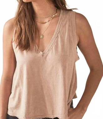 Bloomingdale's Nura Washed Tank In Cherry Blossom