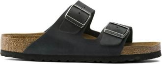 Birkenstock Sandalen Arizona Soft Footbed Birko-Flor - Dames - Sandalen - Zwart - 35 EU - Su&egrave;de - Schoenen