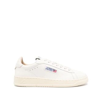 Autry Lage Man Leren Jas Mr 01 - Heren - Sneakers - Beige - 45 EU - Schoenen