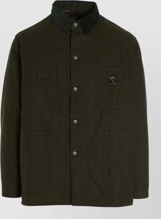 South2 West8 quilted single breasted jacket