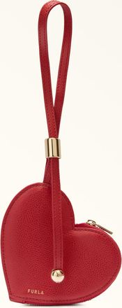 Furla Laura Porta Monete S M1 Red Rosso Pelle Stampata Donna