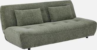 Sweeek Sof&aacute; Cama De Tela Chenilla, 3 Plazas