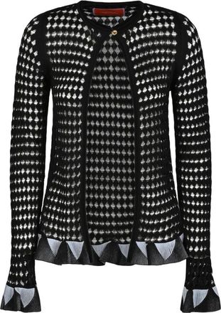 La DoubleJ Truien & Vesten, Dames, Veelkleurig, M, Katoen, Fiocchetto Cardigan