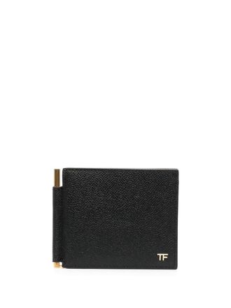 Tom Ford Leren portemonnee - Zwart
