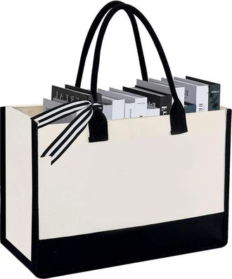 Generic Shoulder Bags, Canvas Lightweight Organization Handbag, Small Shoulder Bag, for Friends Adults Men Work Travel Shopping Commute Gathering Daily