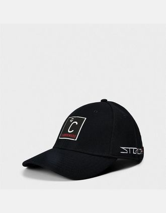 TaylorMade Taylormade Mens Driver Logo Box Print Baseball Cap - Black - Size: MENS