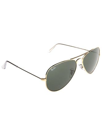 Ray-Ban Aviator Large Metal Gold Solid Sonnenbrille gelb