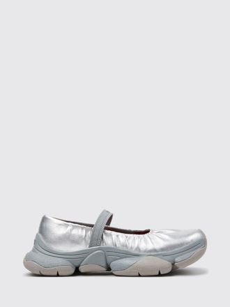 Camper Karst 2 Laminated Leather Mary Jane Sneakers with Vibram Sole