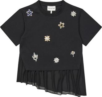 Munthe Tops, Dames, Zwart, S, T-Shirts