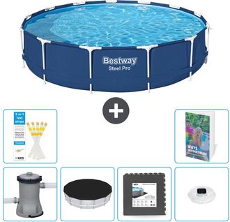 Bestway Piscina Bestway Steel Pro Redonda - 396x84 Cm - 7-piezas S312