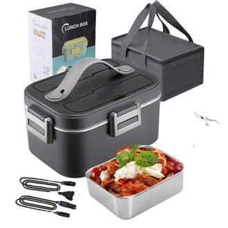 OEM Fiambrera El&eacute;ctrica, Calentador De Alimentos Port&aacute;til, Calefactor Inteligente, 75 W, 1,5 L