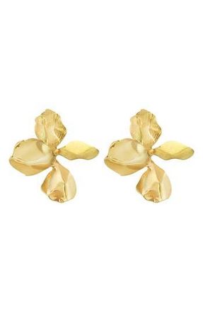 Panacea Flower Drop Earrings in Gold at Nordstrom Rack