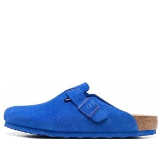 Birkenstock Boston Suede Leather Ultra Blue 1022556