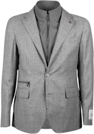 Corneliani Jassen, Heren, Grijs, XL, Blazer