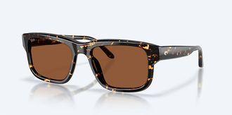 Costa Unisex Shipwrecks Polarized Sunglasses In Tort/copper