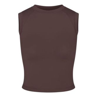 Nike (WMNS) Nike x SKIMS Airy Muscle T-Shirt Dark Sepia TPTSH2739-DSP