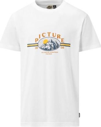 Picture Authentic Tee T-Shirt f&uuml;r Herren | wei&szlig;