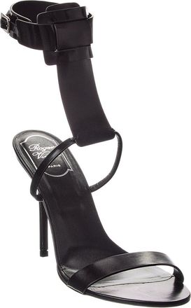 Roger Vivier Pilgrim Leather Sandal