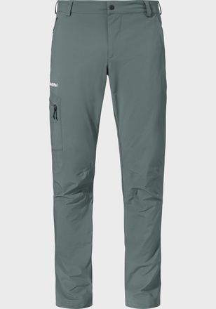 Sch&ouml;ffel Outdoorhose SCH&Ouml;FFEL Pants Folkstone, Herren, Gr. 48, Normalgr&ouml;ssen, grau (9405, grau), Oberstoff: 89% Nylon, 11% Elasthan, Hosen Outdoorhose