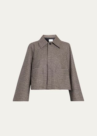 Frame Denim The Wool Mini Swing Jacket