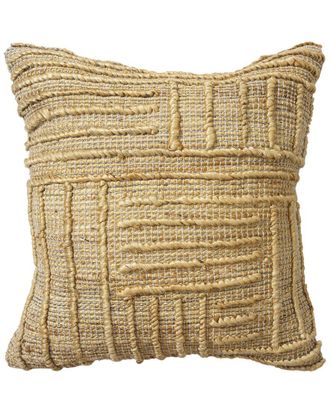 LR Home Lr Home Farmhouse Hand-Woven Throw Pillow 22 X 22