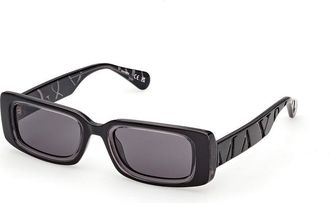 Max & Co. MO0156 01A Womens Sunglasses Size 50