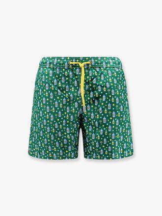 MC2 Saint Barth Boxer mare in nylon con stampa Tonic Water all-over - MC2 SAINT BARTH - gender_Man