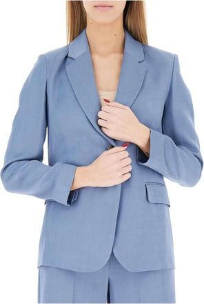 Marella Emme Jacket - Dames - Blazers - Blauw - 2XL - Leer - Jassen