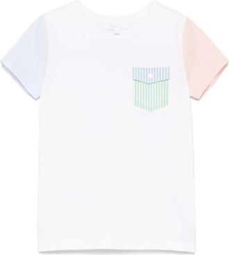 Patachou cotton T-shirt - kids - Cotton/Polyamide - 4 - White