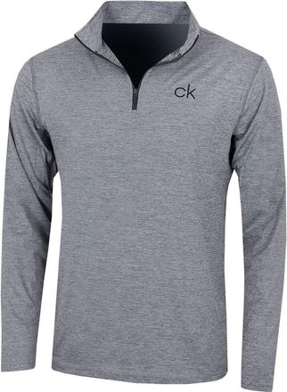 Calvin Klein Mens Lightweight Sweater - Silver Sport - XXL