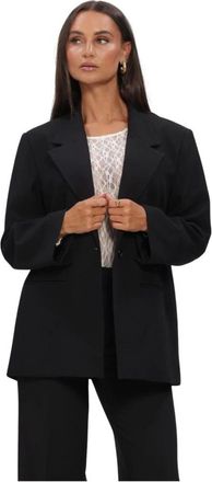 Co'Couture Jassen, Dames, Zwart, XS, Polyester, Volacc Power Blazer