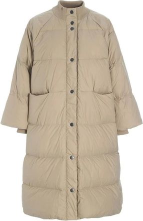 Bitte Kai Rand Jassen, Dames, Bruin, XS, Feather Down Coat