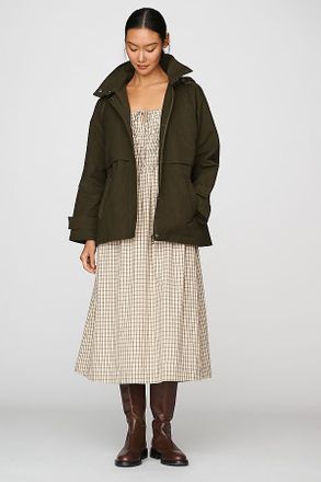 Bernardo Funnel-Neck Utility Jacket