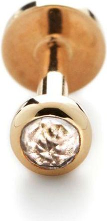 Monica Vinader Orecchino Mini Gem in oro giallo 14kt