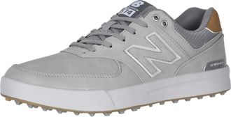 New Balance Mens 574 Greens Golf Shoe, Grey, 14.5 UK