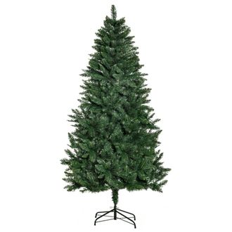 HOMCOM &Aacute;rbol de navidad 90x90x180 cm verde