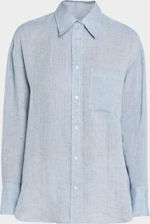 TWP Big Joe Cotton Button-Front Shirt
