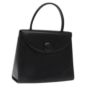 Givenchy Tweedehands leren handtassen - Dames - Pre-owned - Zwart - Maat: ONE Size Leer