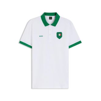 BOSS Paddy polo shirt with country flag