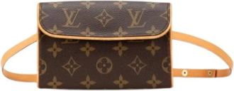 Louis Vuitton Pre-owned Vintage Heuptas - Dames - Vintage Heuptassen - Bruin - ONE Size - Vintage